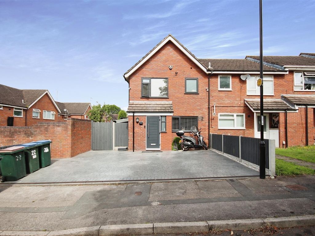 3 bed end terrace house for sale in Basford Brook Drive, Longford, Coventry CV6, £195,000