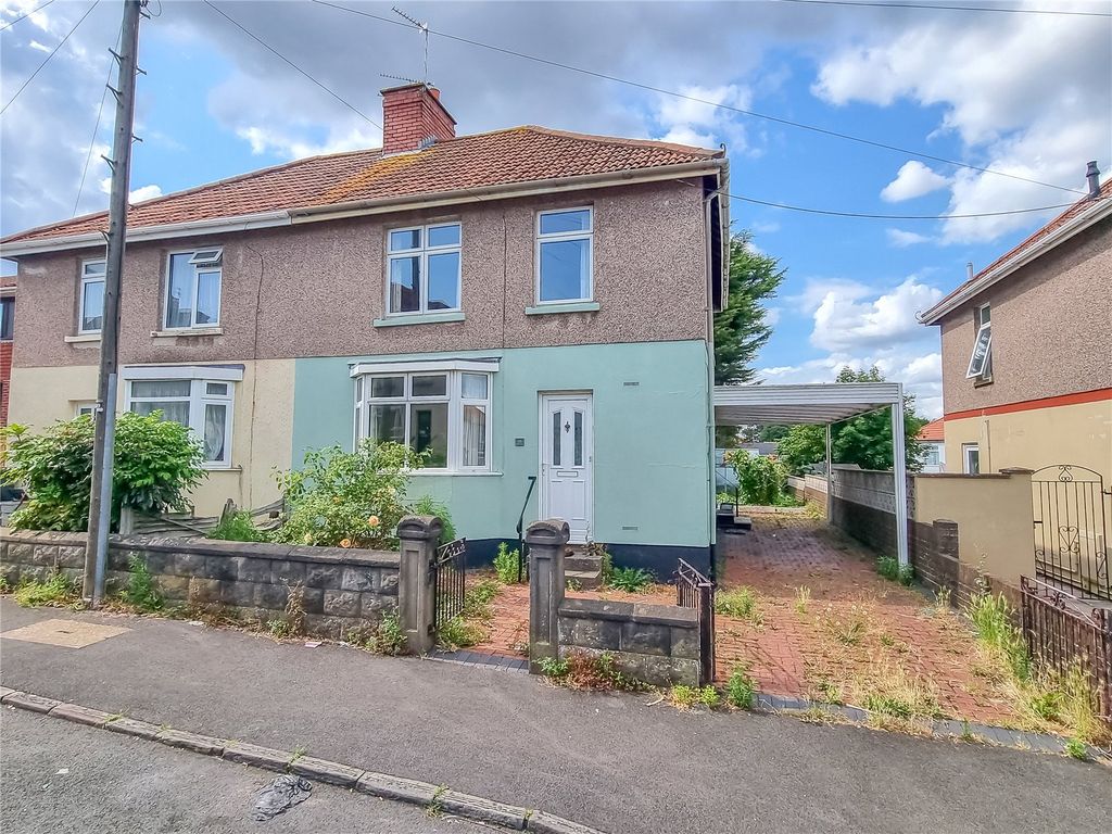 3 bed semi-detached house for sale in Worcester Road, Kingswood, Bristol BS15, £300,000