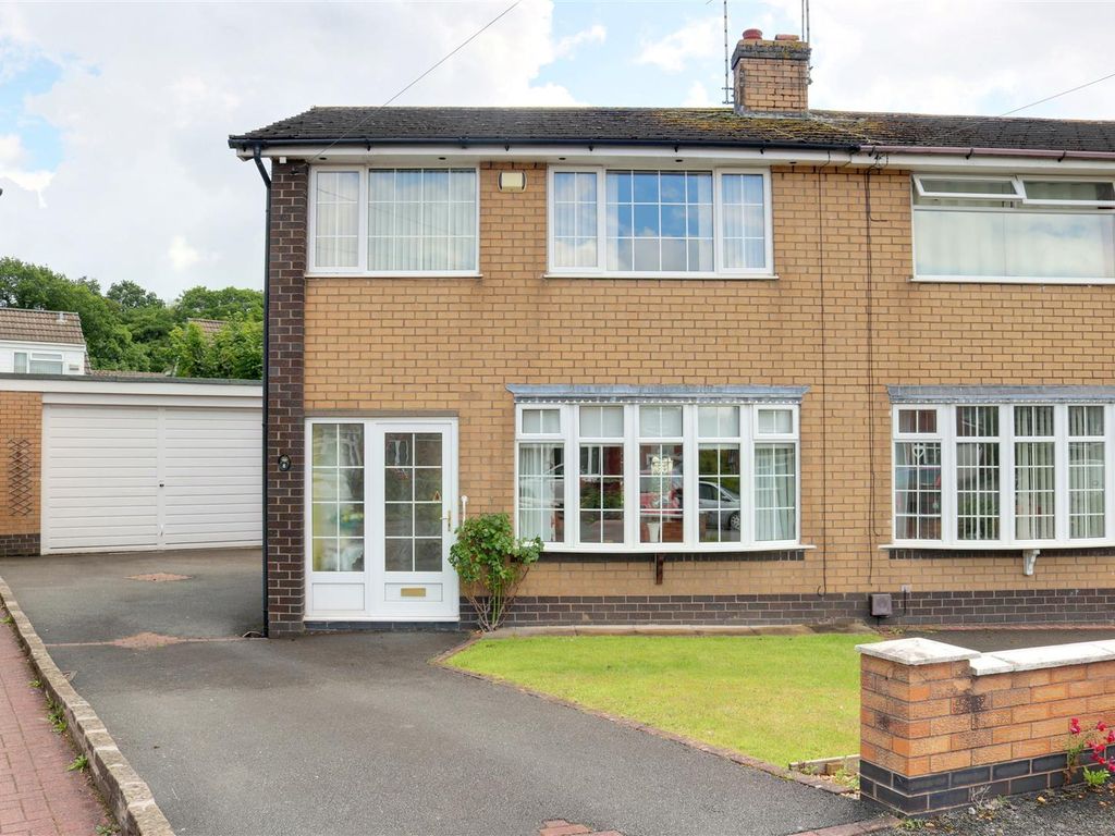 3 bed semi-detached house for sale in Oakwood Road, Rode Heath, Stoke-On-Trent ST7, £220,000