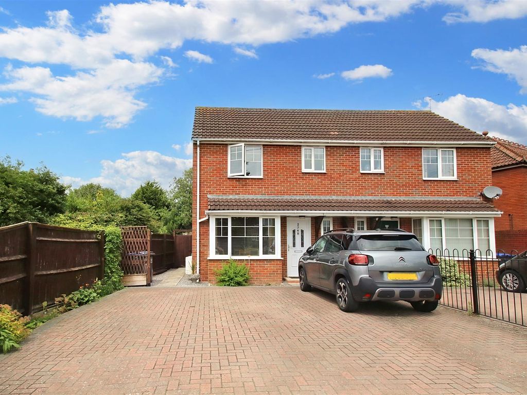 3 bed semi-detached house for sale in Frome Road, Trowbridge BA14, £260,000