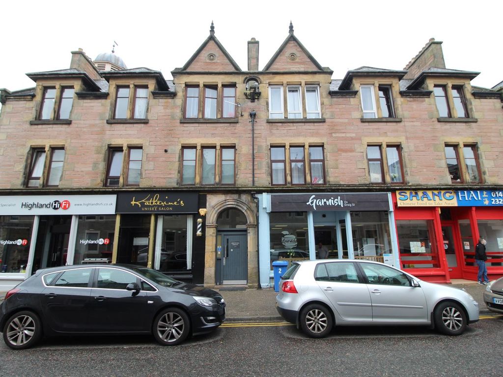 1 bed flat for sale in 4 Abbotsford Terrace, Greig Street, Inverness IV3, £85,000