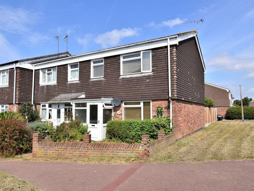 3 bed end terrace house for sale in Anson Chase, Shoeburyness, Essex SS3, £290,000