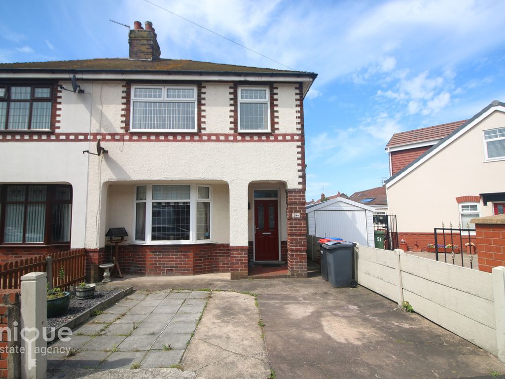 2 bed semi-detached house for sale in Darbishire Road, Fleetwood FY7, £152,500