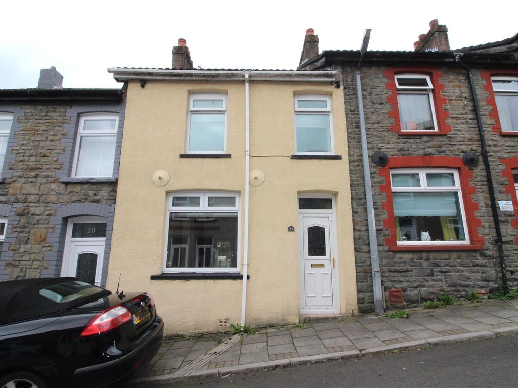 3 bed terraced house for sale in William Street, Crumlin, Newport NP11, £125,000
