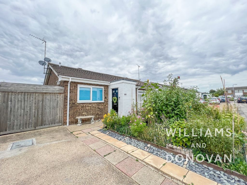 2 bed semi-detached bungalow for sale in Dorset Gardens, Ashingdon, Rochford SS4, £325,000