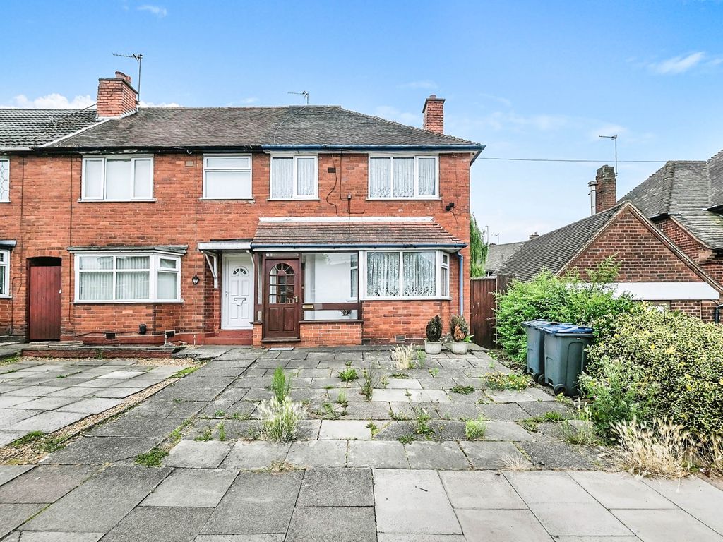 3 bed end terrace house for sale in Queslett Road, Great Barr, Birmingham B43, £200,000