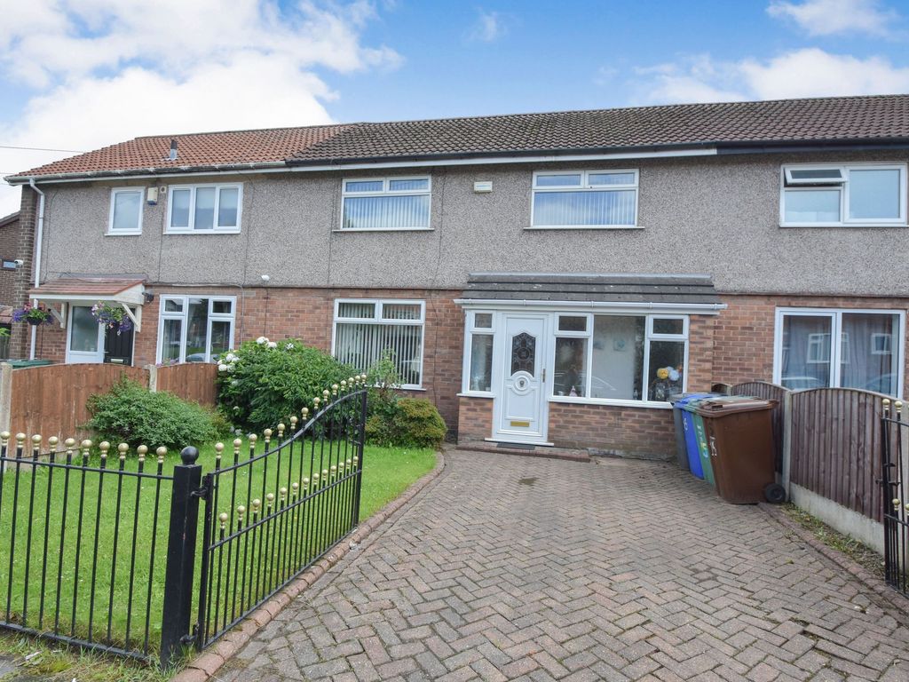 3 bed terraced house for sale in Douglas Close, Whitefield M45, £160,000