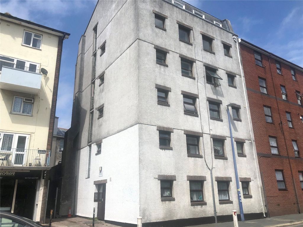 1 bed flat for sale in King Street, Plymouth, Devon PL1, £60,000