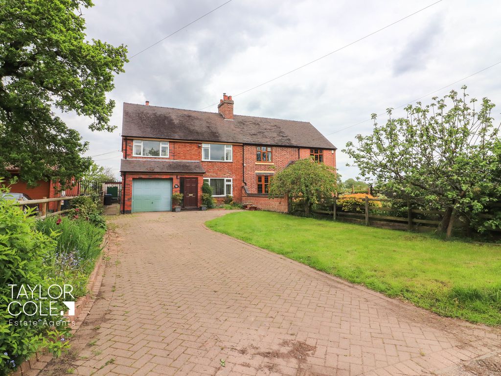 4 bed semi-detached house for sale in Ratcliffe Road, Sheepy Magna, Atherstone CV9, £285,000