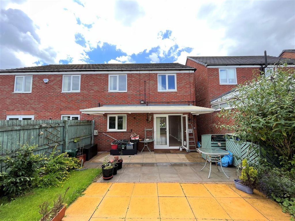 3 bed semi-detached house for sale in Barnacle Place, Newcastle-Under-Lyme ST5, £197,950