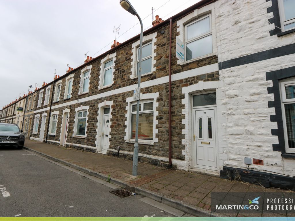 3 bed terraced house for sale in Topaz Street, Roath, Cardiff CF24, £215,000