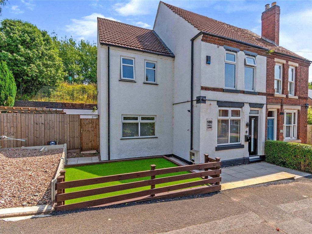 4 bed semi-detached house for sale in Hall Lane, Walsall Wood, Walsall WS9, £300,000