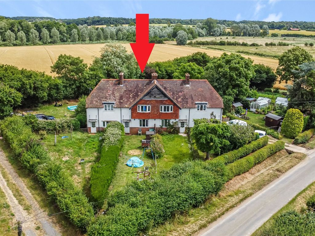 3 bed terraced house for sale in Hoo, Woodbridge, Suffolk IP13, £225,000
