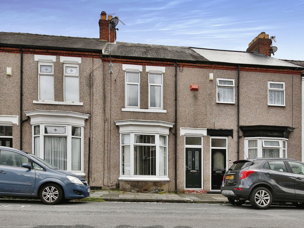 2 bed terraced house for sale in Grainger Street, Darlington, Durham DL1, £80,000