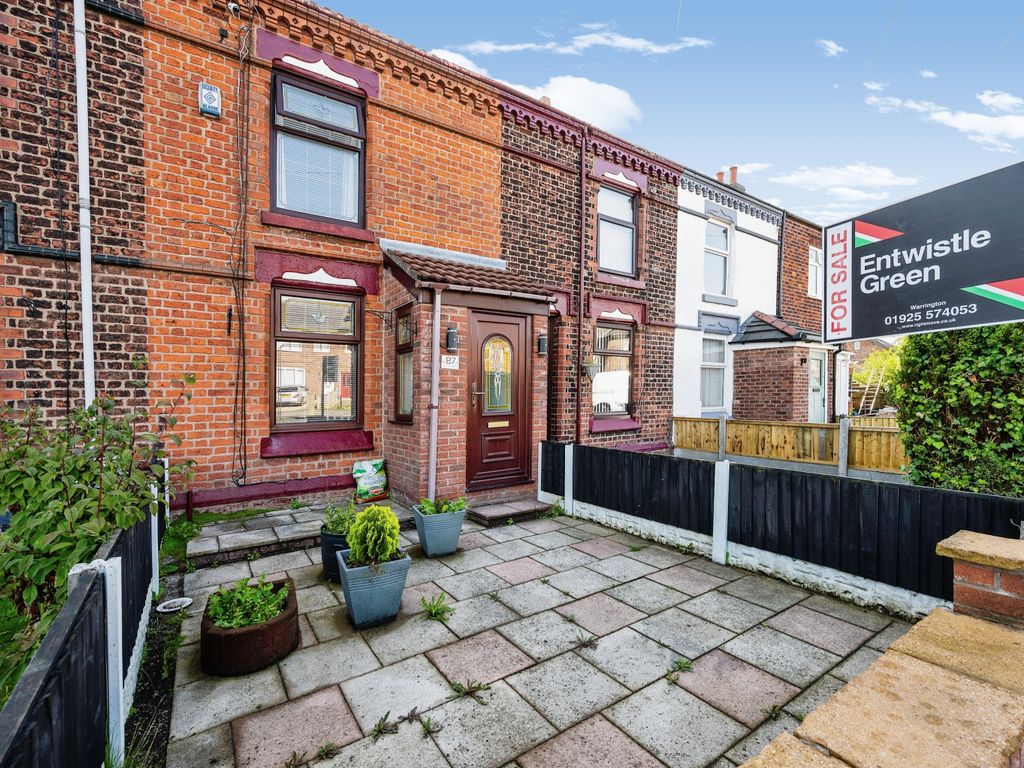2 bed terraced house for sale in Mercer Street, Burtonwood, Warrington, Cheshire WA5, £120,000