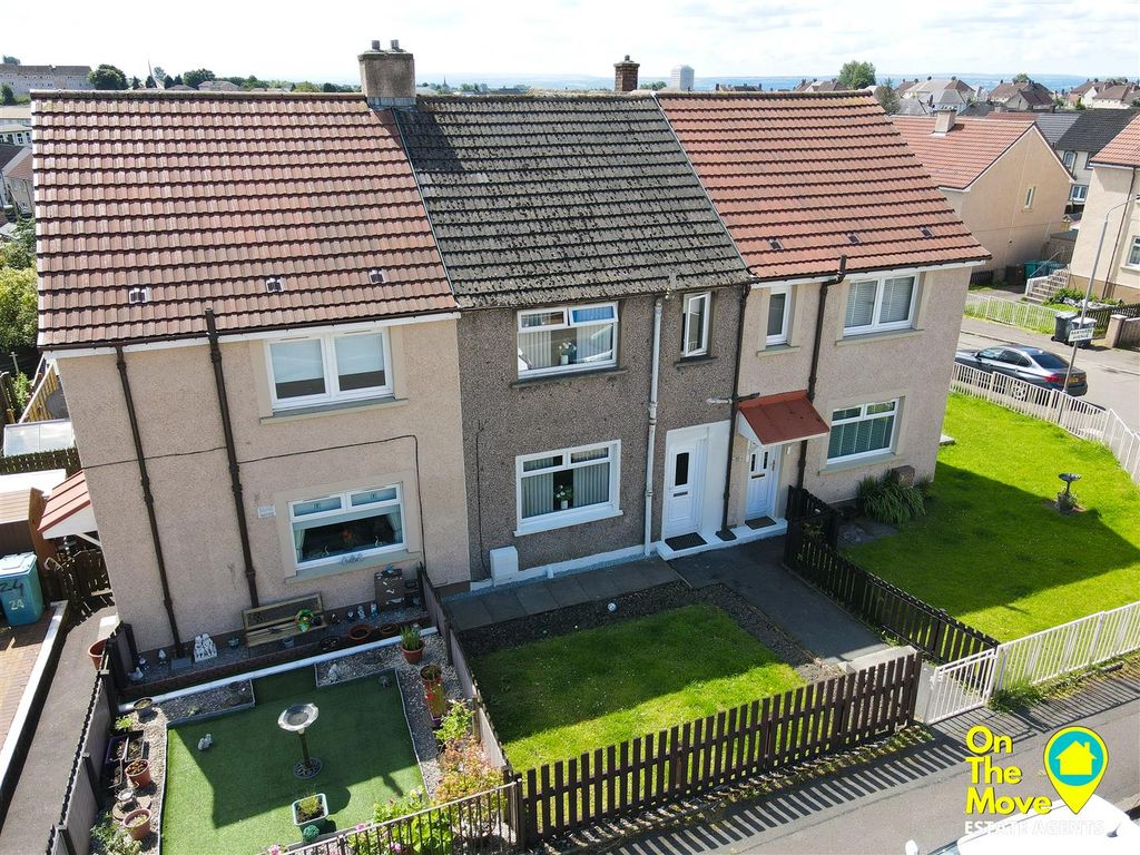 2 bed terraced house for sale in Holehills Drive, Airdrie ML6, £89,999