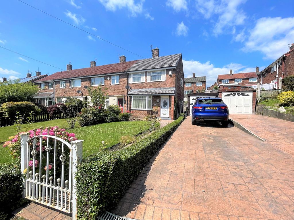 2 bed terraced house for sale in Overdale, Swinton M27, £210,000