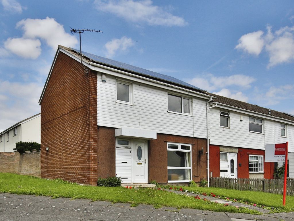 3 bed end terrace house for sale in Bramall Lane, Darlington, Durham DL1, £55,000