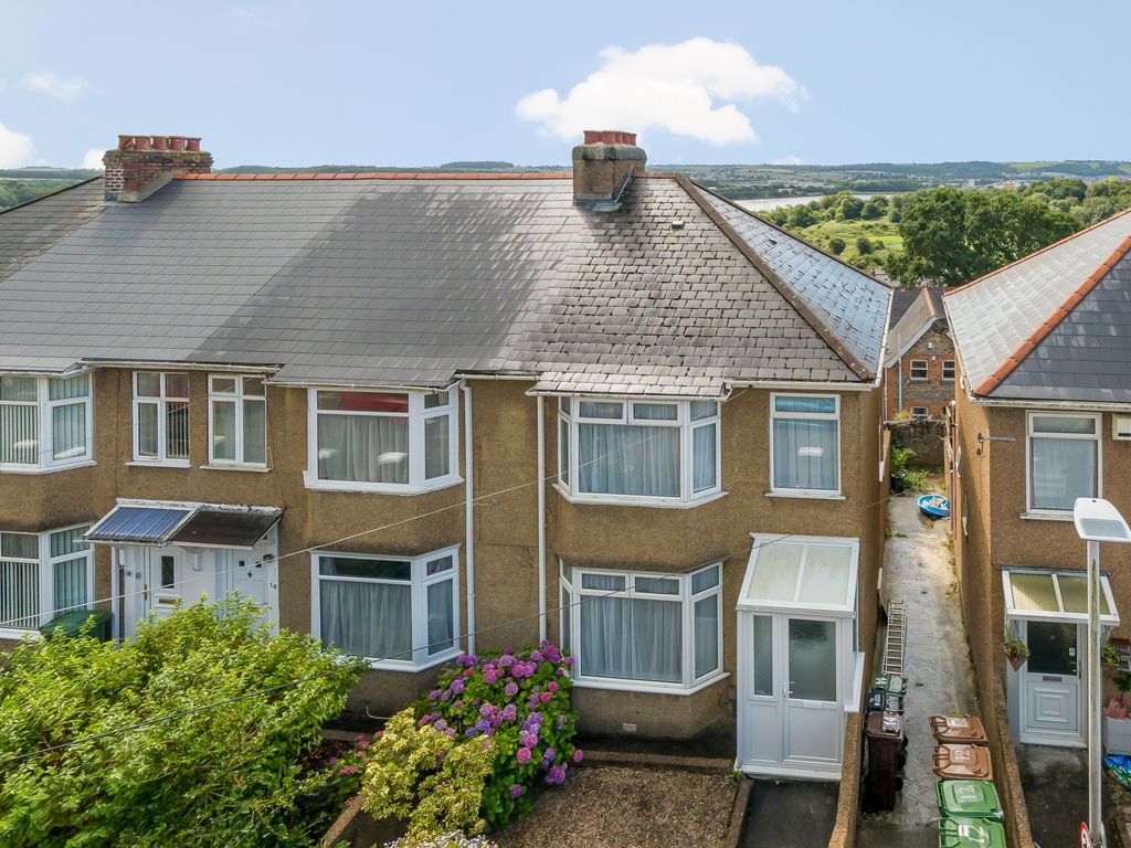 3 bed end terrace house for sale in Norfolk Road, Plymouth, Devon PL3, £165,000