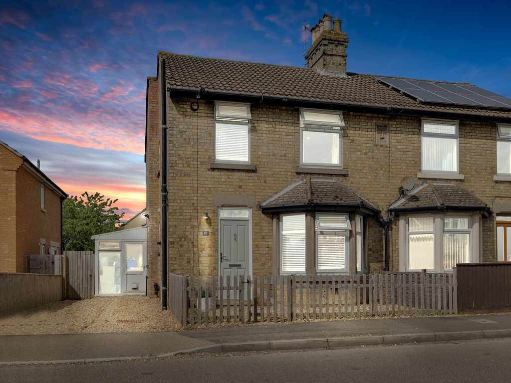 3 bed semi-detached house for sale in Eyebury Road, Eye PE6, £250,000