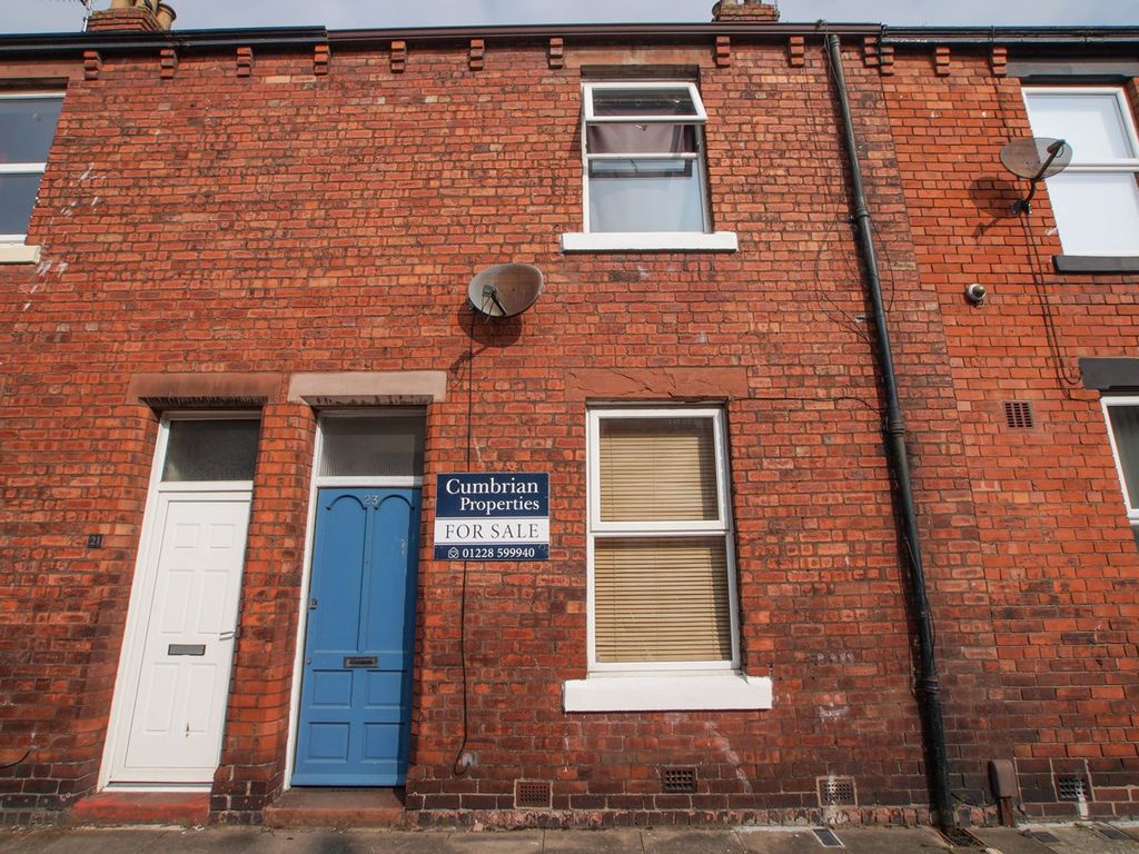 2 bed terraced house for sale in Alexander Street, Off London Road, Carlisle CA1, £87,500