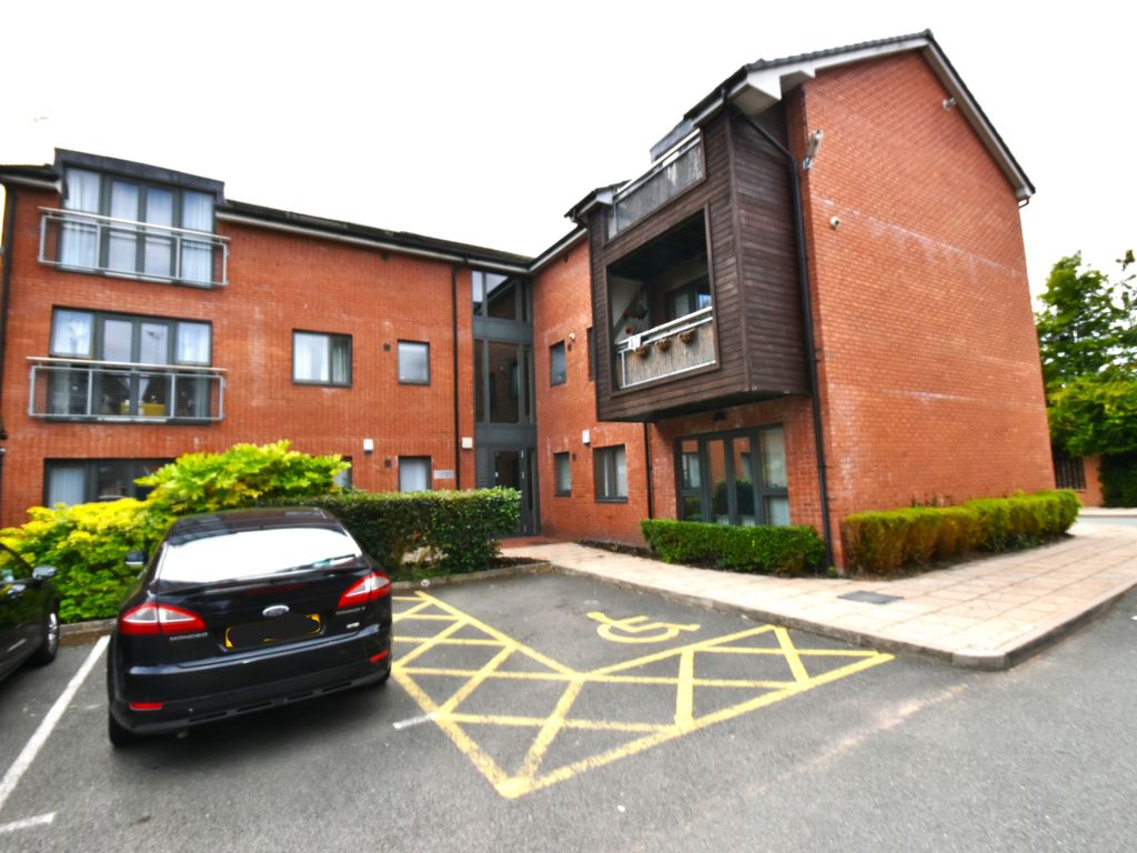 2 bed flat for sale in Bentley Place, Wrexham LL13, £95,000