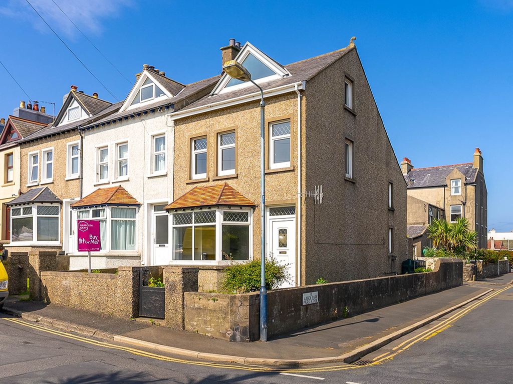 4 bed end terrace house for sale in Glendale, Droghadfayle Road, Port Erin IM9, £277,500