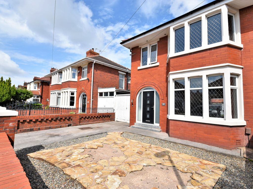 3 bed semi-detached house for sale in Longridge Avenue, Blackpool FY4, £215,000