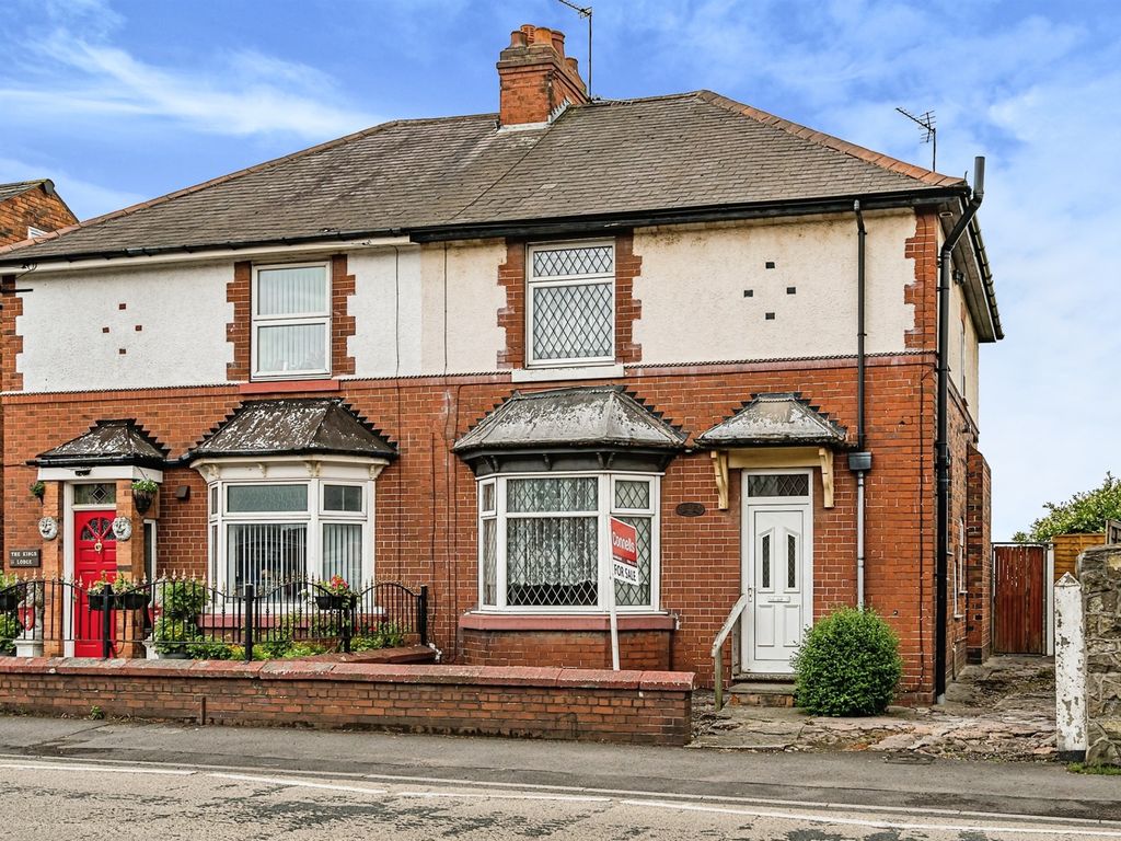 3 bed semi-detached house for sale in Kent Street, Dudley DY3, £185,000