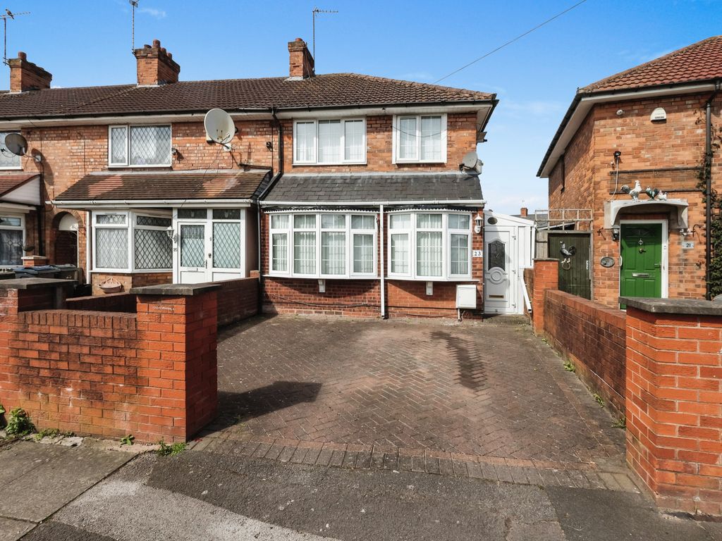 2 bed end terrace house for sale in Bracken Road, Birmingham, West Midlands B24, £180,000