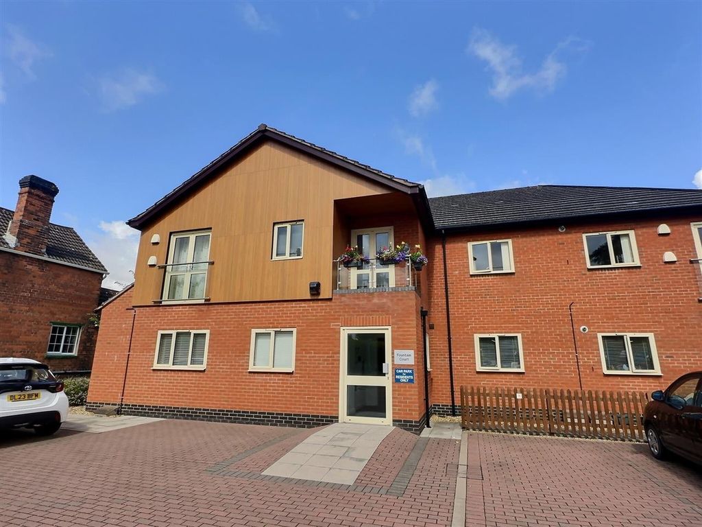 1 bed flat for sale in Fountain Court. Wharf Road, Gnosall, Stafford ST20, £130,000