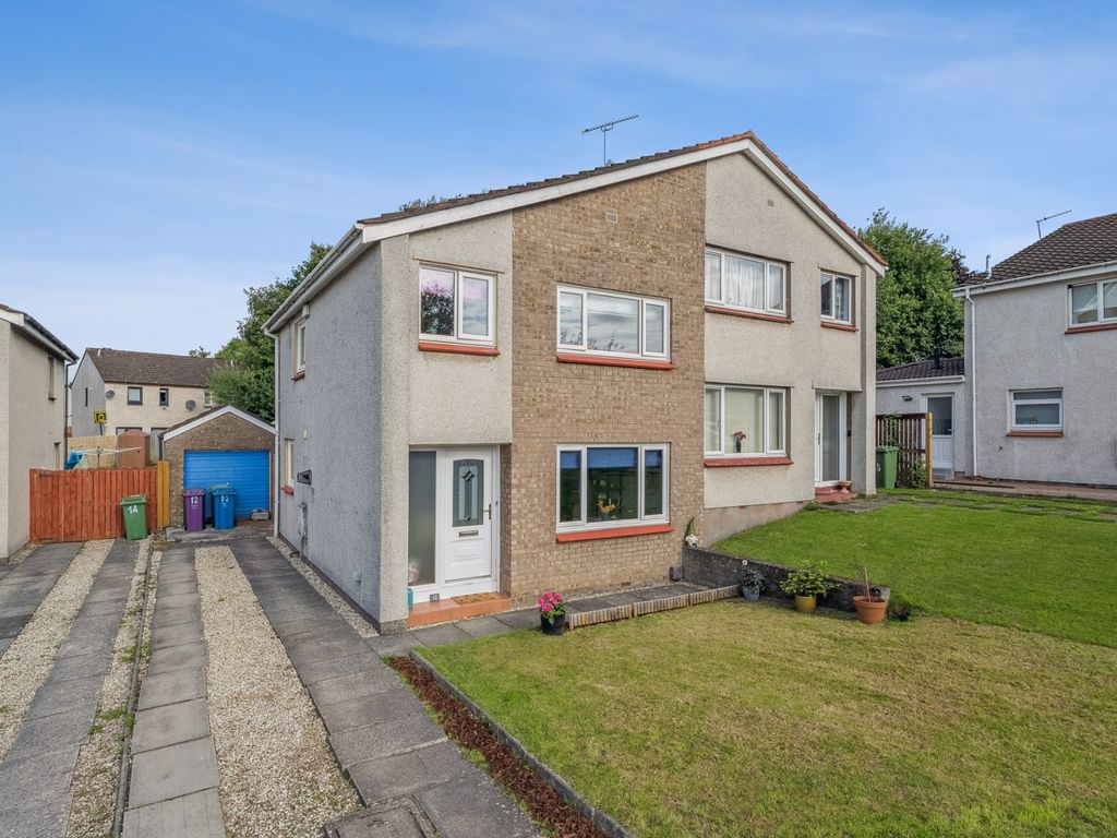 3 bed semi-detached house for sale in Craigflower Road, Parkhouse, Glasgow G53, £195,000