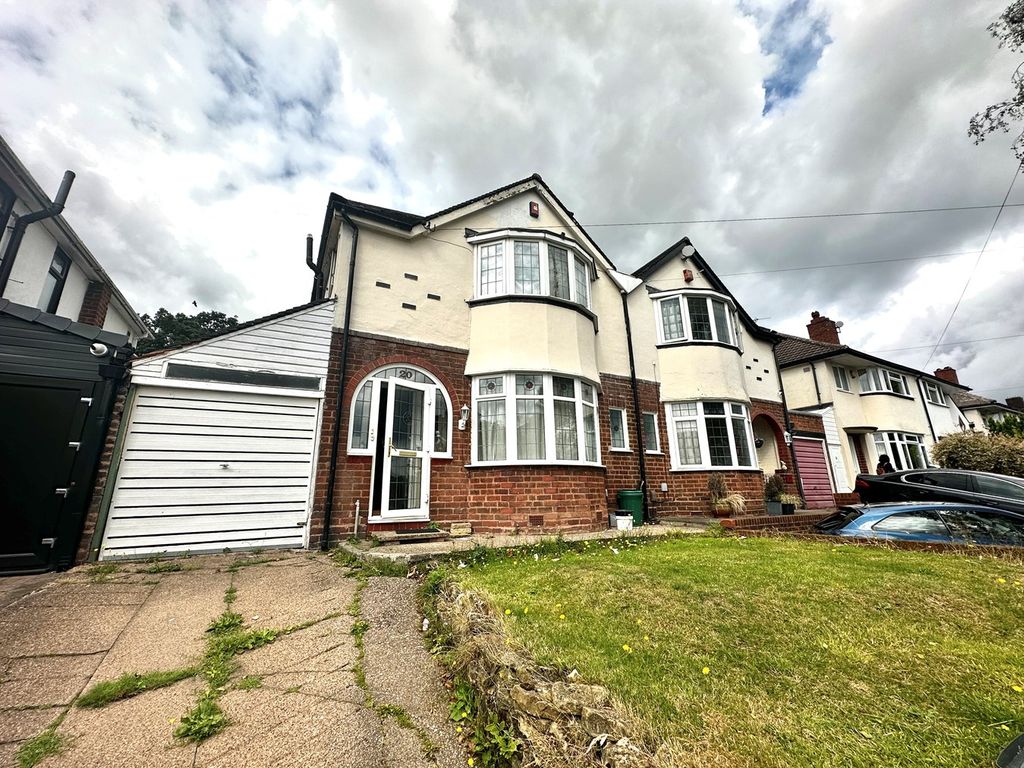 3 bed semi-detached house for sale in West Avenue, Handsworth, Birmingham B20, £314,999