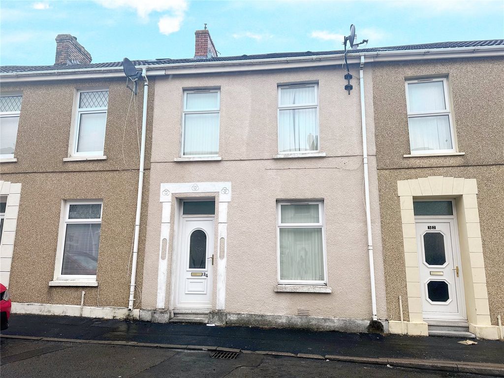 3 bed terraced house for sale in Bryn Road, Llanelli, Carmarthenshire SA15, £125,000