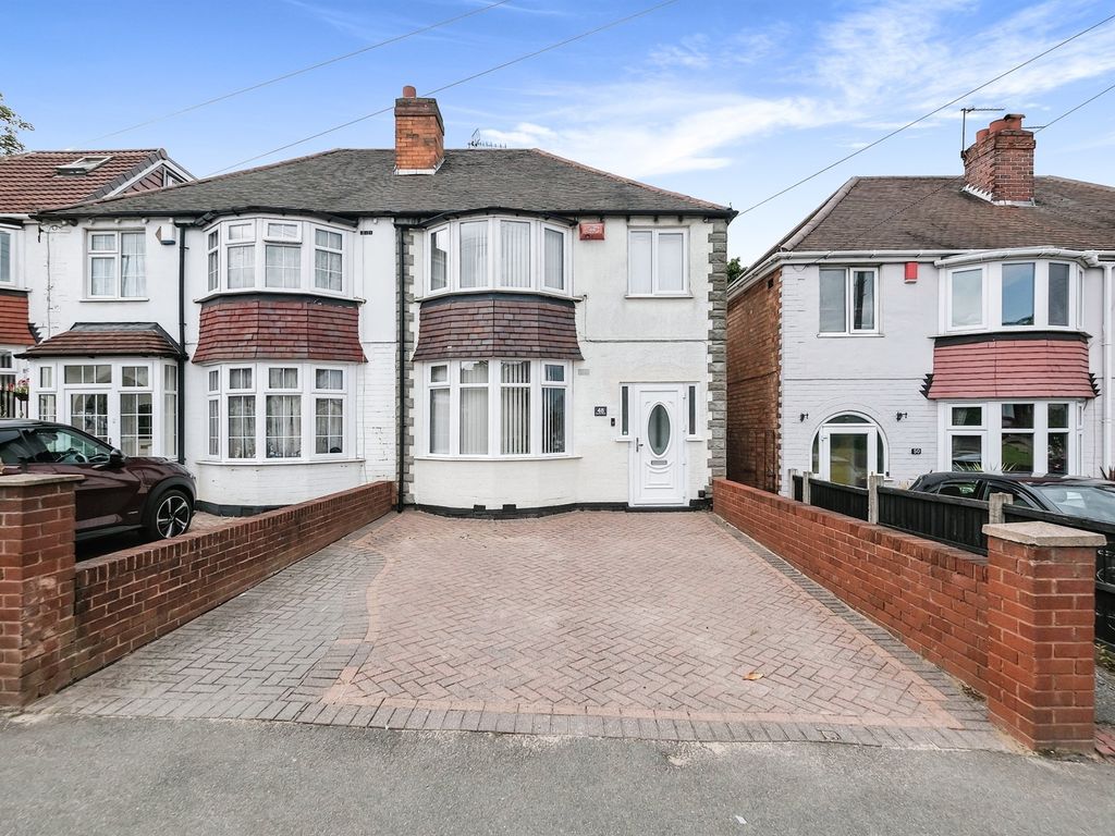 3 bed semi-detached house for sale in Beeches Road, Great Barr, Birmingham B42, £280,000