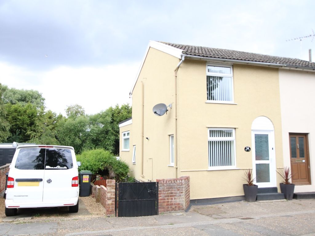 3 bed semi-detached house for sale in Ipswich Road, Claydon, Ipswich, Suffolk IP6, £250,000