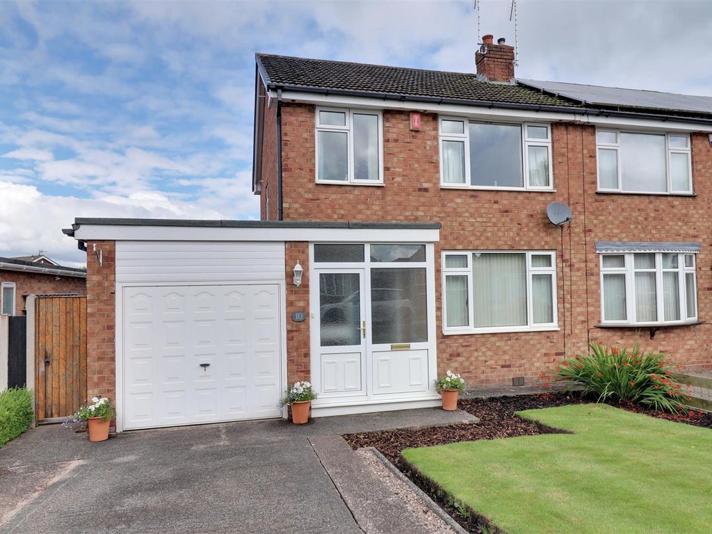 3 bed semi-detached house for sale in Merebank Road, Crewe CW2, £220,000