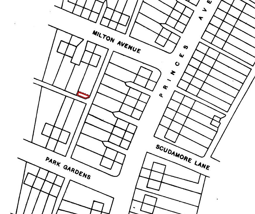 Land for sale in Milton Avenue, London NW9, £20,000