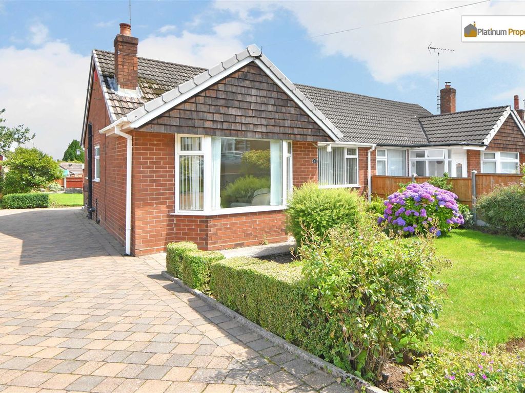 2 bed semi-detached bungalow for sale in Hollies Drive, Meir Heath, Stoke-On-Trent ST3, £185,000