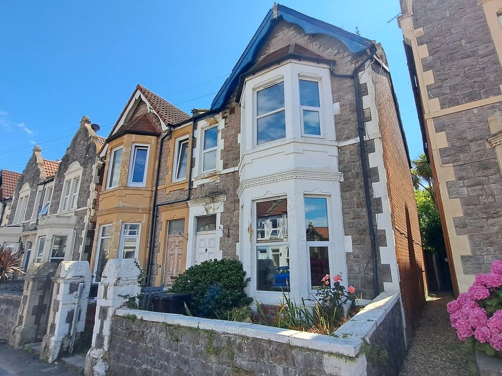 4 bed semi-detached house for sale in Clifton Road, Weston-Super-Mare BS23, £200,000