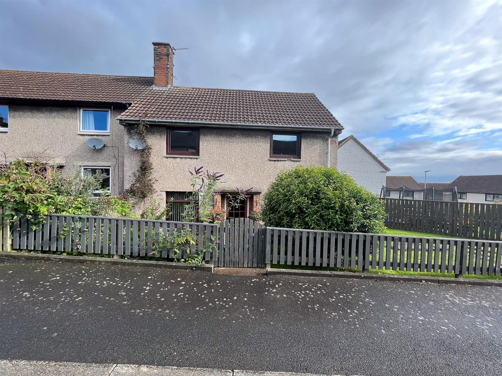 3 bed end terrace house for sale in High Fair, Wooler NE71, £120,000