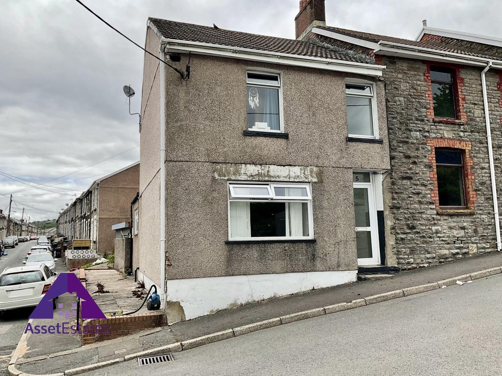 3 bed end terrace house for sale in Henwain Street, Blaina, Abertillery NP13, £90,000