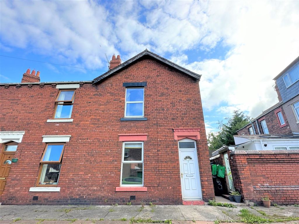 2 bed semi-detached house for sale in Trevor Street, Carlisle CA1, £100,000
