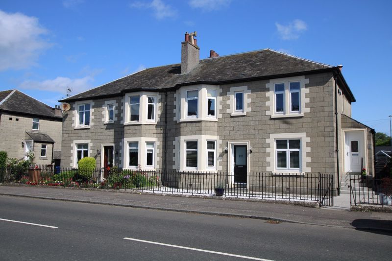 2 bed flat for sale in Glasgow Road, Dumbarton G82, £149,000