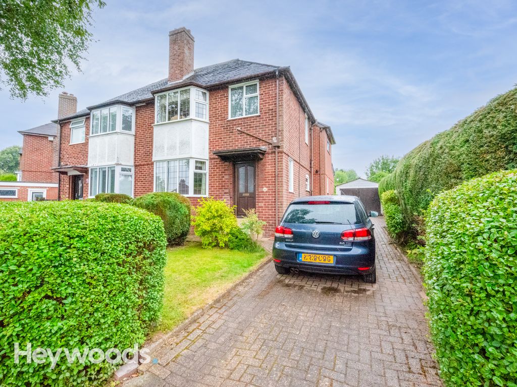 3 bed semi-detached house for sale in Clumber Avenue, Clayton, Newcastle Under Lyme ST5, £210,000