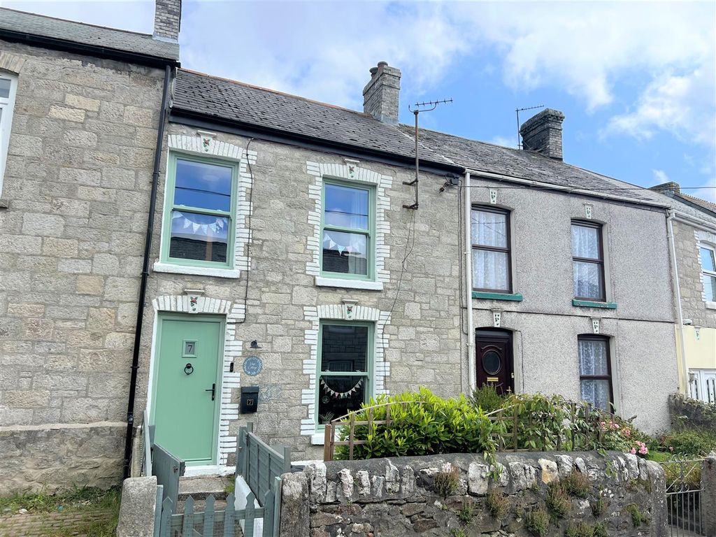 3 bed terraced house for sale in Fore Street, St. Dennis, St. Austell PL26, £195,000
