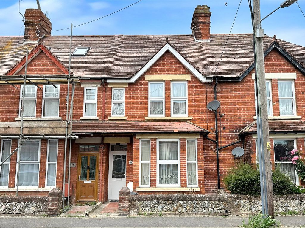 3 bed terraced house for sale in Queen Street, Littlehampton, West Sussex BN17, £285,000