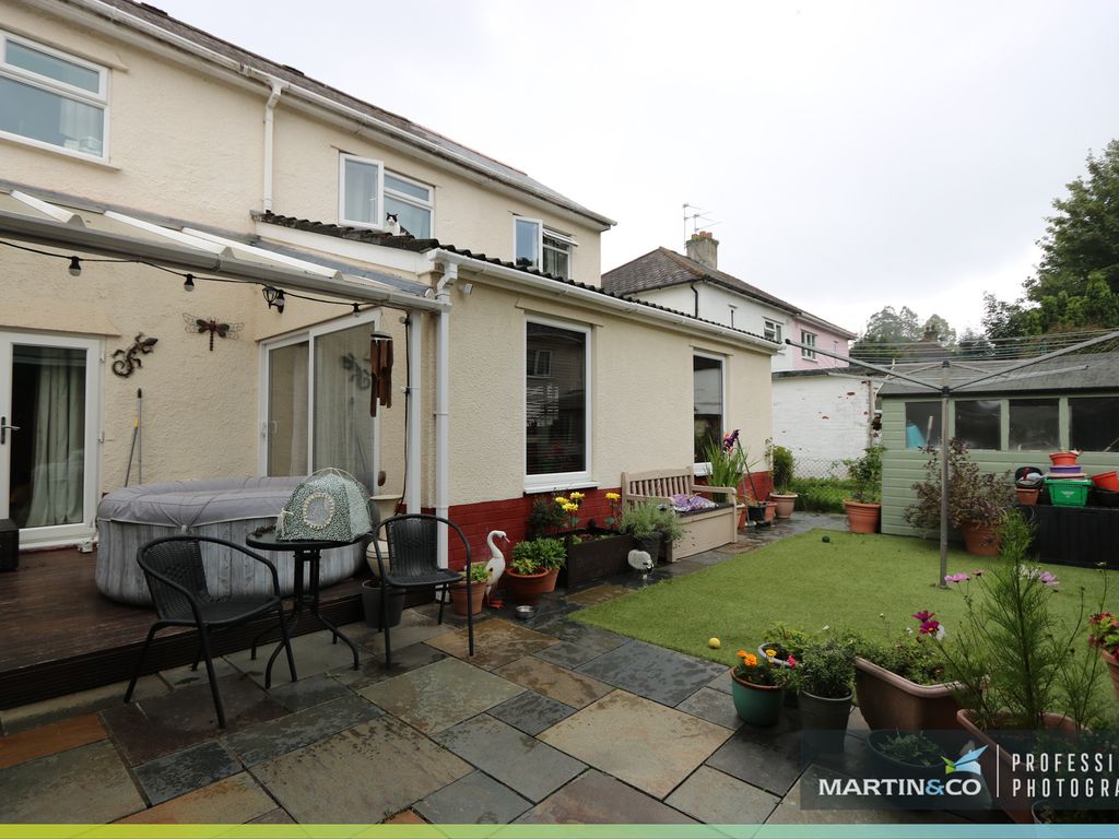 4 bed semi-detached house for sale in Cae Lewis, Tongwynlais, Cardiff CF15, £335,000