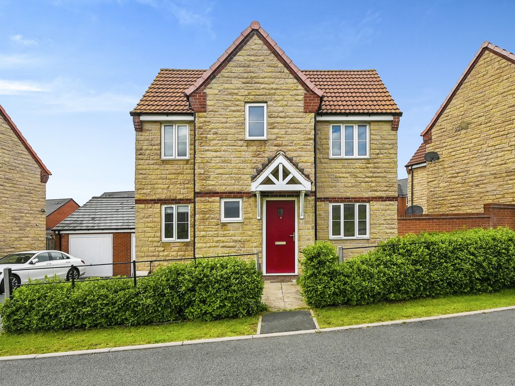 3 bed detached house for sale in Broadacre Way, Tibshelf, Alfreton DE55, £210,000