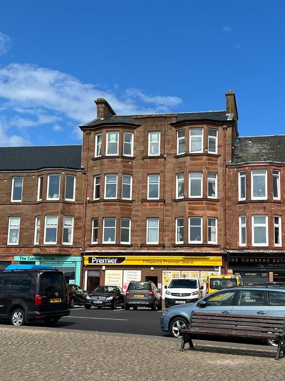 2 bed flat for sale in 23 Guildford Street, Millport, Isle Of Cumbrae KA28, £95,000